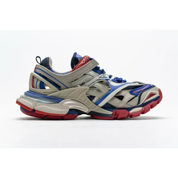 Balenciaga Track 2 Sneaker Beige Blue 570391 W2GN2 8570 - Image 2