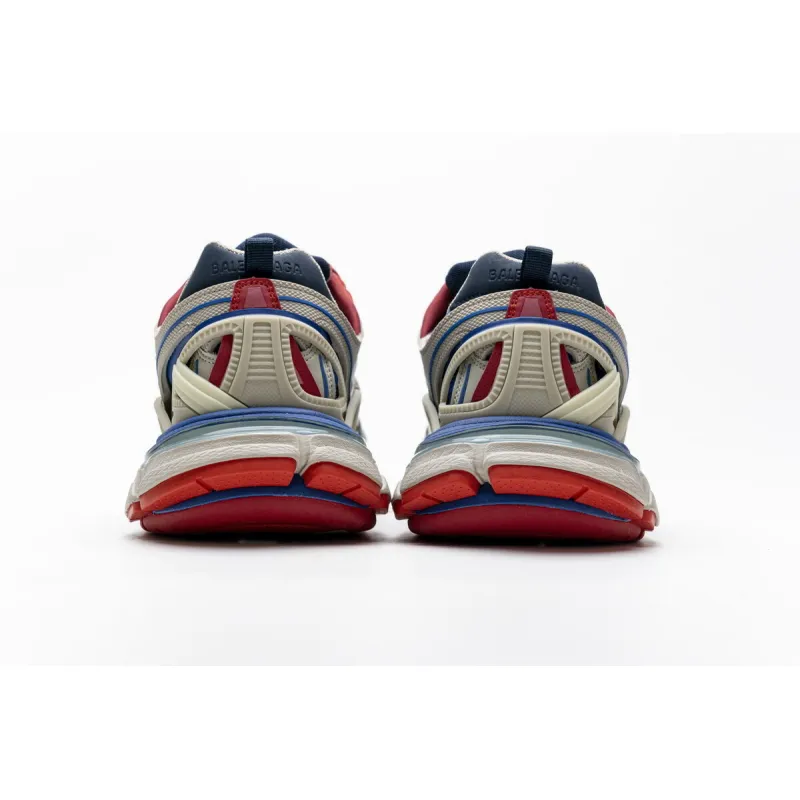 Balenciaga Track 2 Sneaker Beige Blue 570391 W2GN2 8570 - Image 4