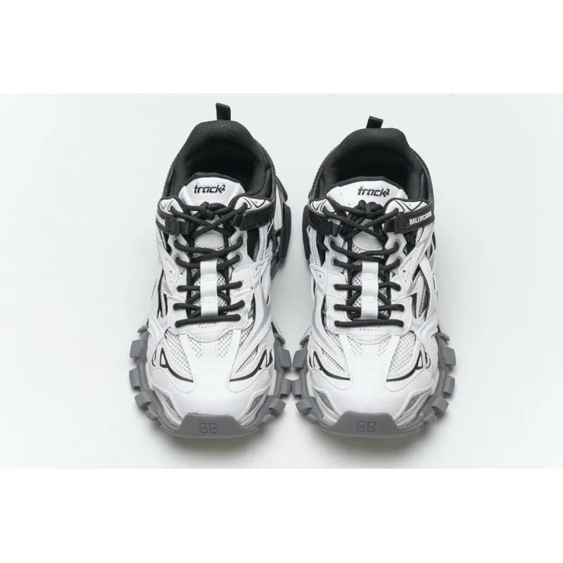 Balenciaga Track 2 Sneaker Black White 570391 W2GN3 1090 - Image 2