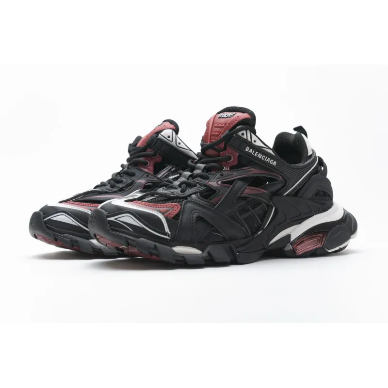 Balenciaga Track 2 Sneaker Burgundy 568615 W2GN3 6000 - Image 5